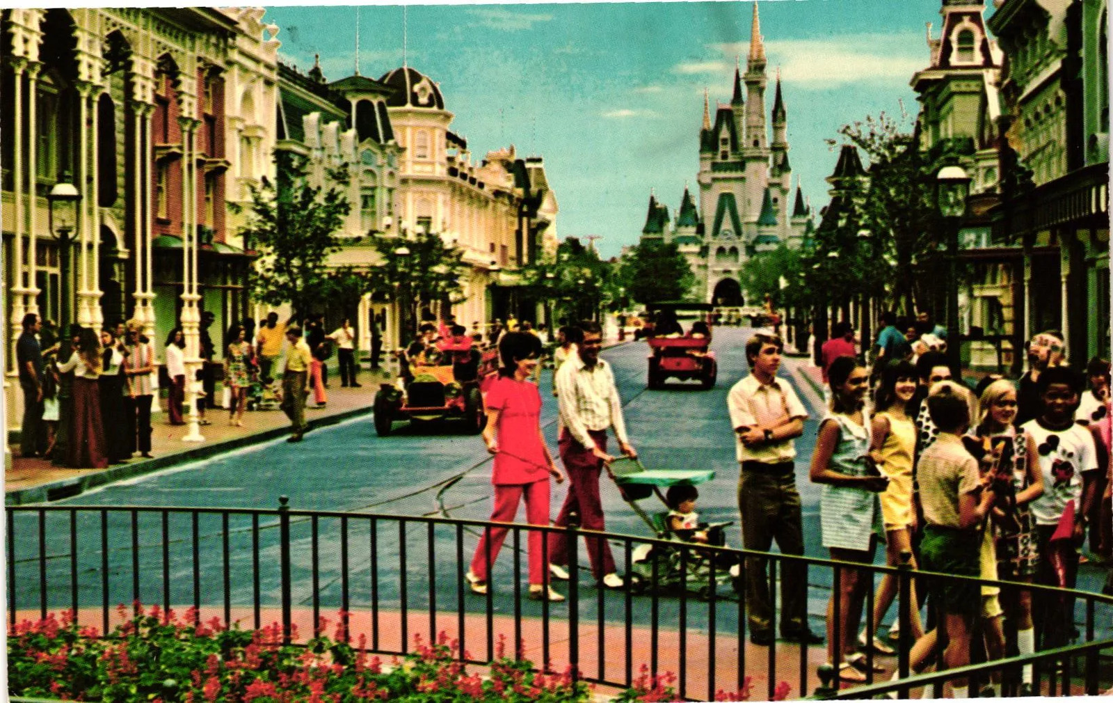 Vintage Postcard- Main Street, U.S.A. 1960s