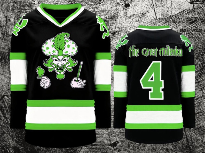 Insane Clown Posse The Great Milenko Hockey Jersey All sizes UJS183