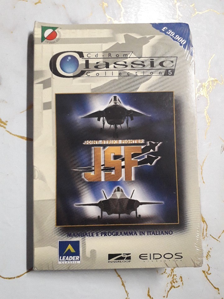 Joint Strike Fighter JSF Video Game Game New Vintage Game PC 1997