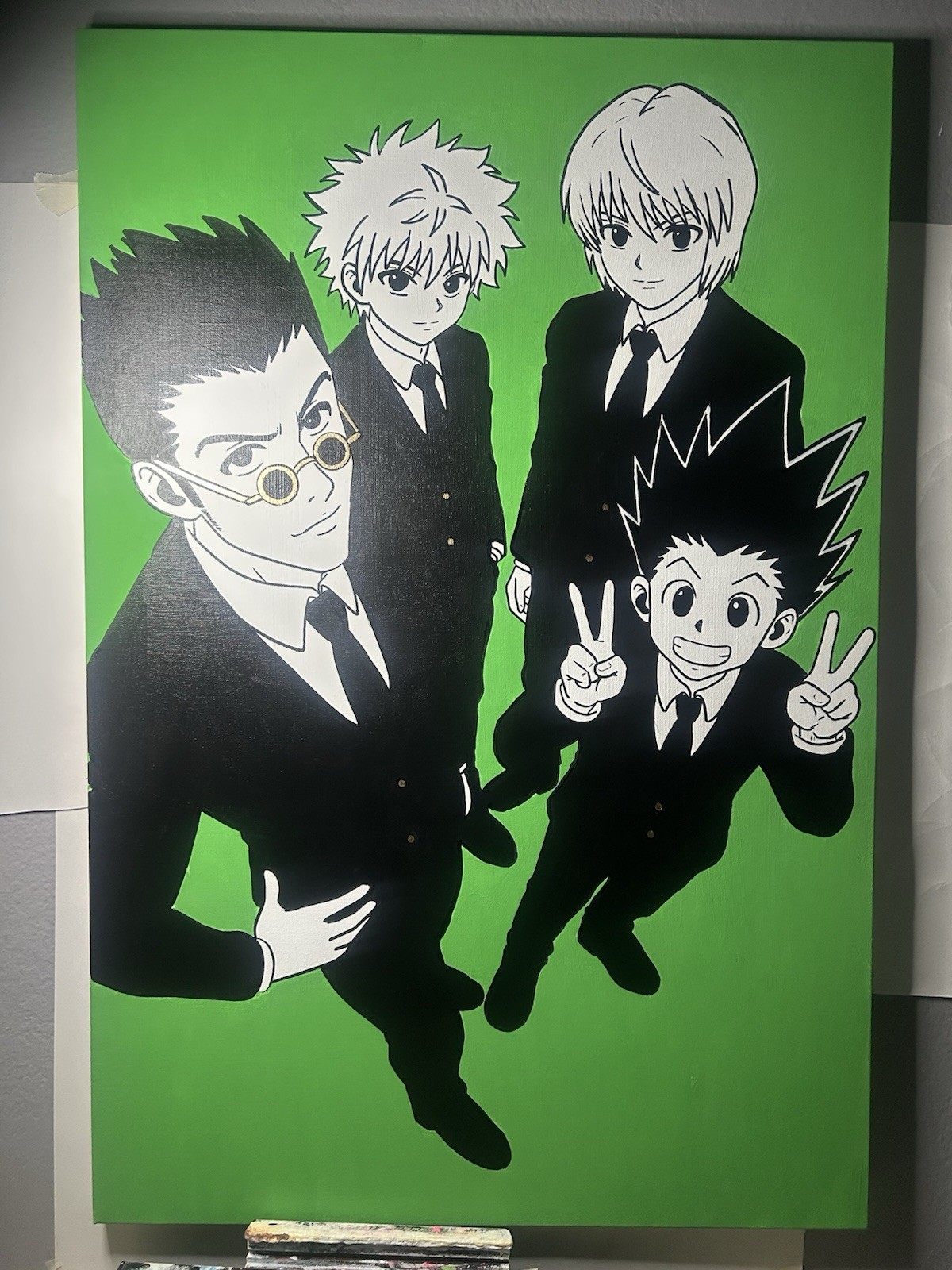 Hunter X Hunter OG Canvas Painting 24x36 Inches *read*
