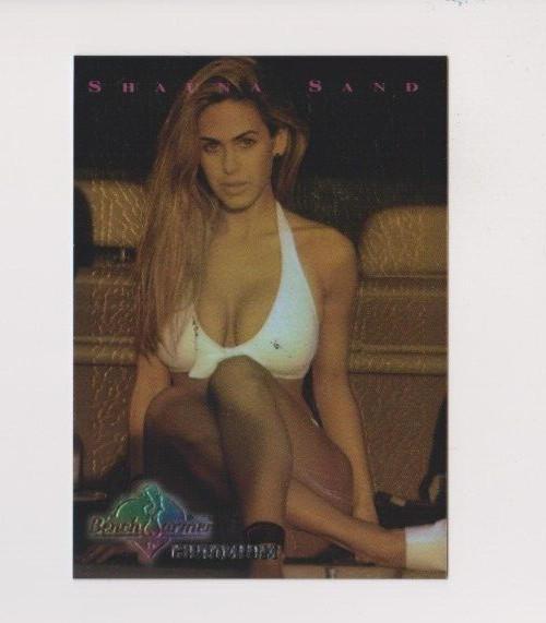 1997 Benchwarmer Chromium Shauna Sand