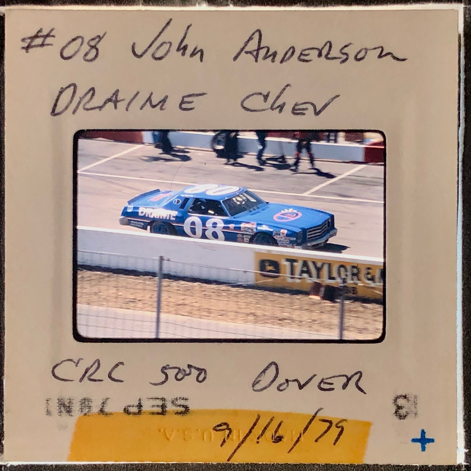 T045_172 NASCAR #08 John Anderson1979 CRC 500 Dover