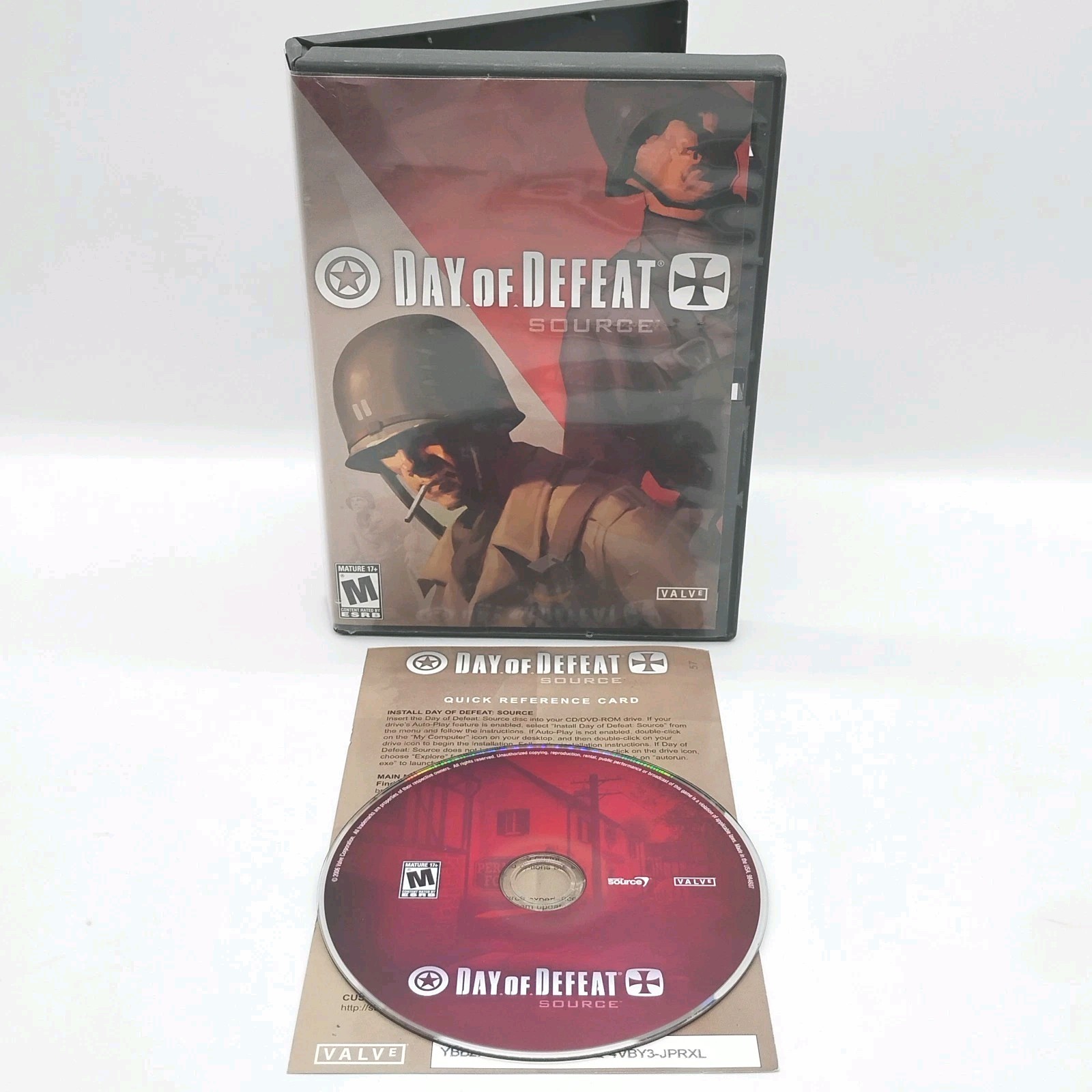 Day of Defeat Source by Valve 2006 DVD-ROM For Windows PC w/ Manual, Fast Ship