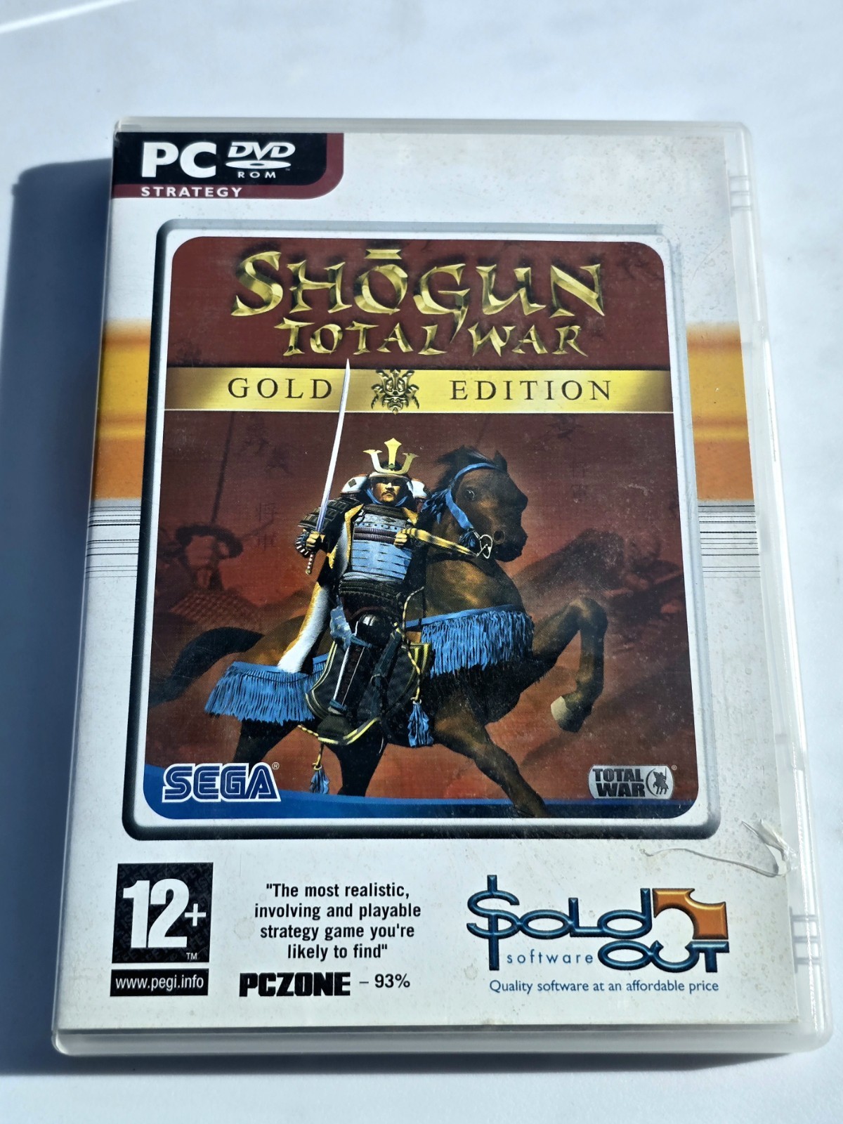 Shogun Total War Gold Edition PC DVD-ROM 2006 by Sold Out Software Sega