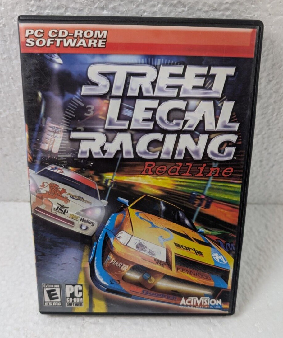 Street Legal Racing: Redline (SLRR) PC Game RARE Game and case only