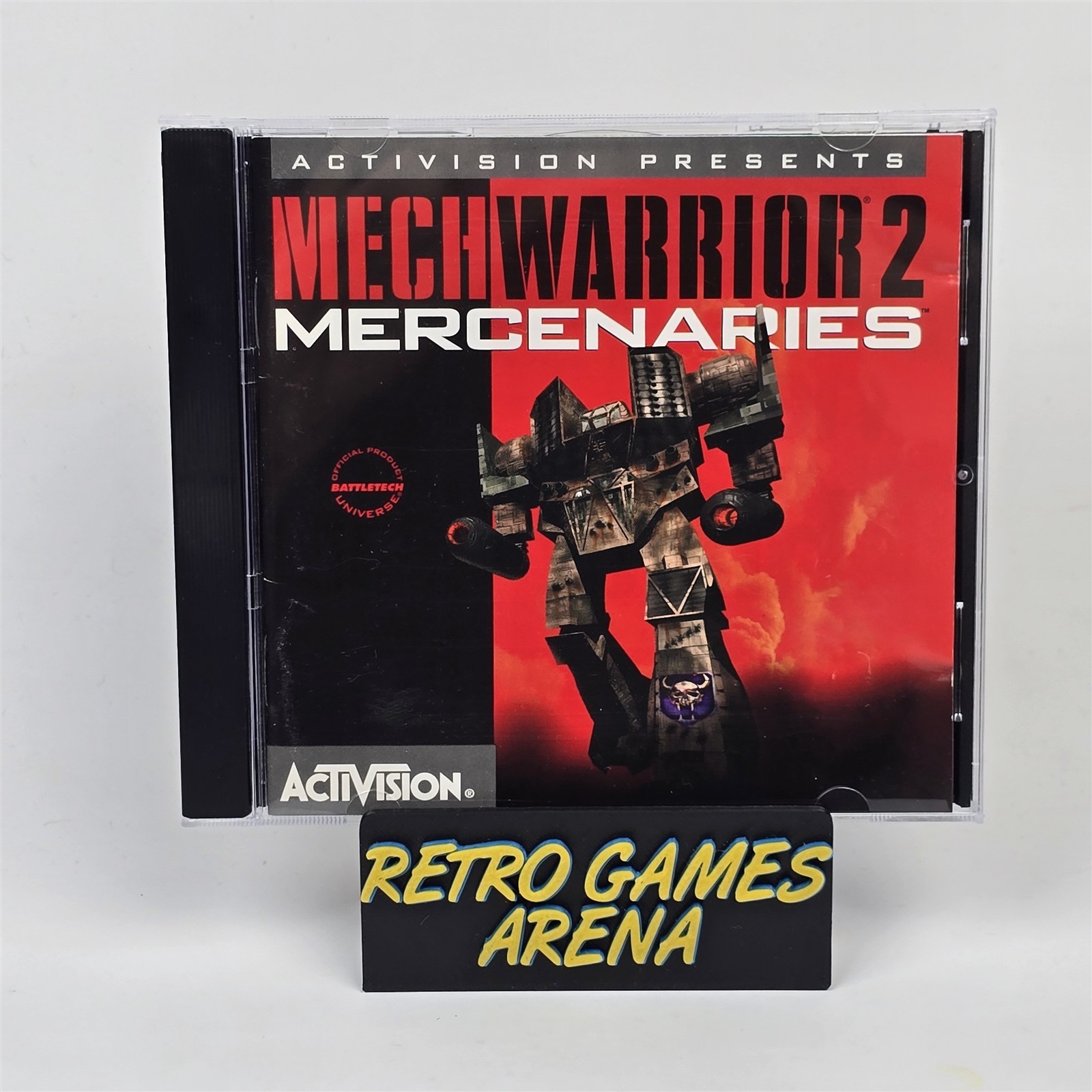 MechWarrior 2: Mercenaries (PC CD-ROM) Jewel CIB COMPLETE