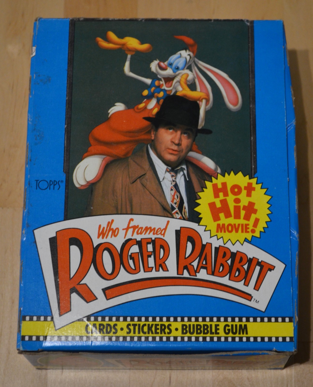 Roger Rabbit (Who Framed) Movie Vintage Bubble Gum Card Box 36 Packs Topps 1988