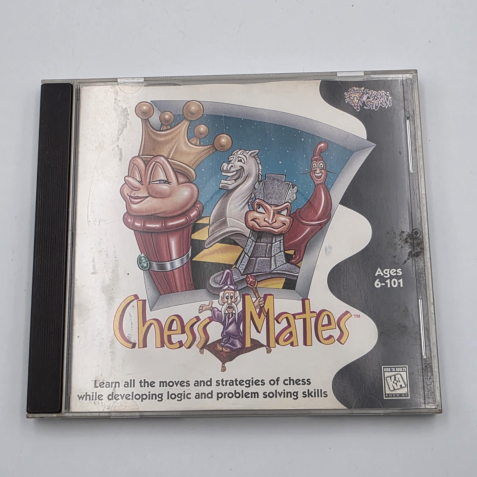 Chess Mates PC CD-ROM Game Stepping Stone 1996 Educational E Region Free