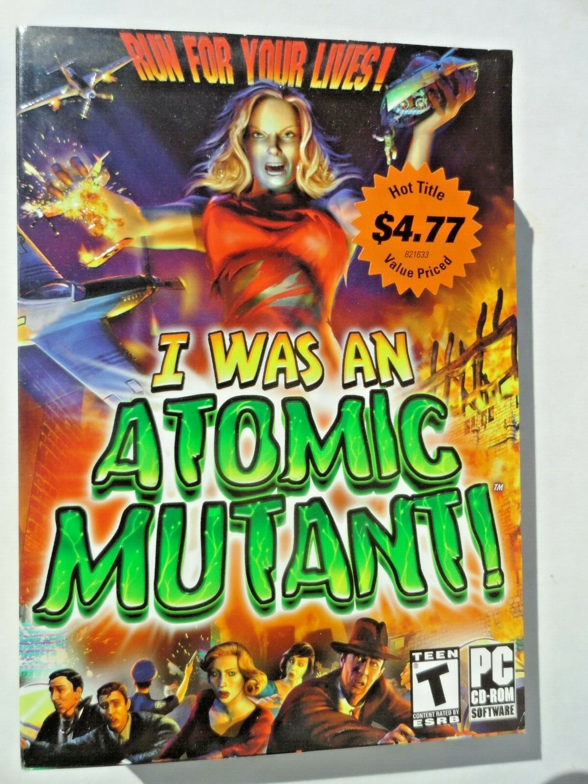 I Was an Atomic Mutant (PC, 2003) GAME NEW SEALED SMALL BOX
