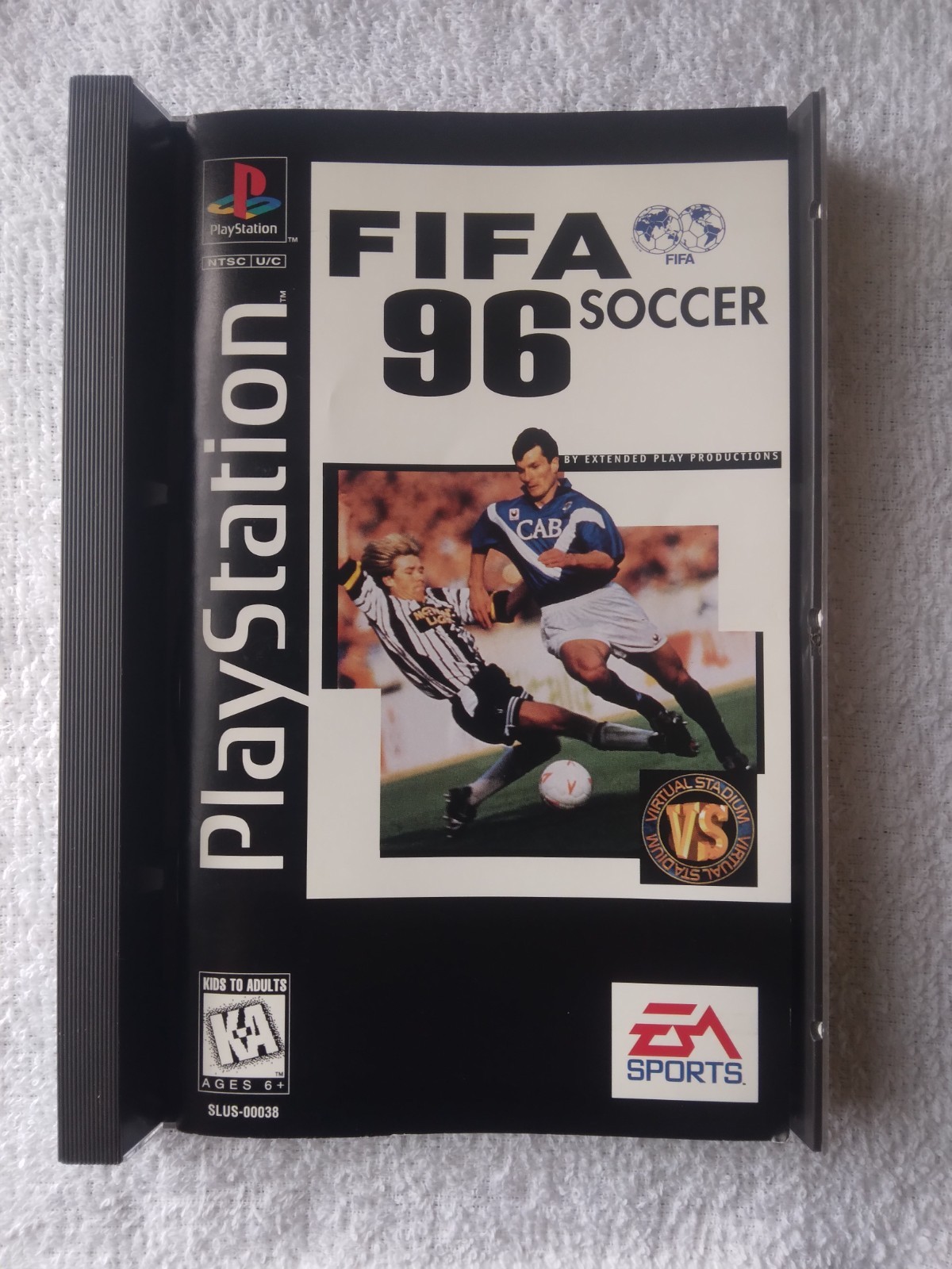 FIFA Soccer 96 (Sony PlayStation 1, 1996) damaged please read