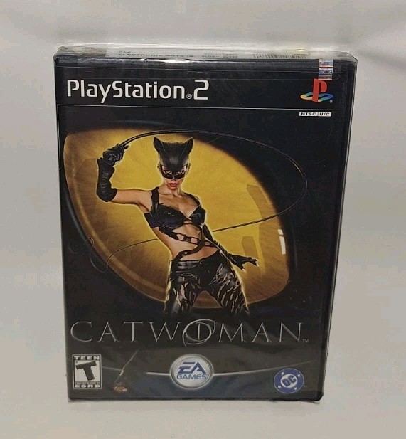 Catwoman Sony PlayStation 2 PS2 2004 Electronic Arts Inc BRAND NEW W/TEARS NIB
