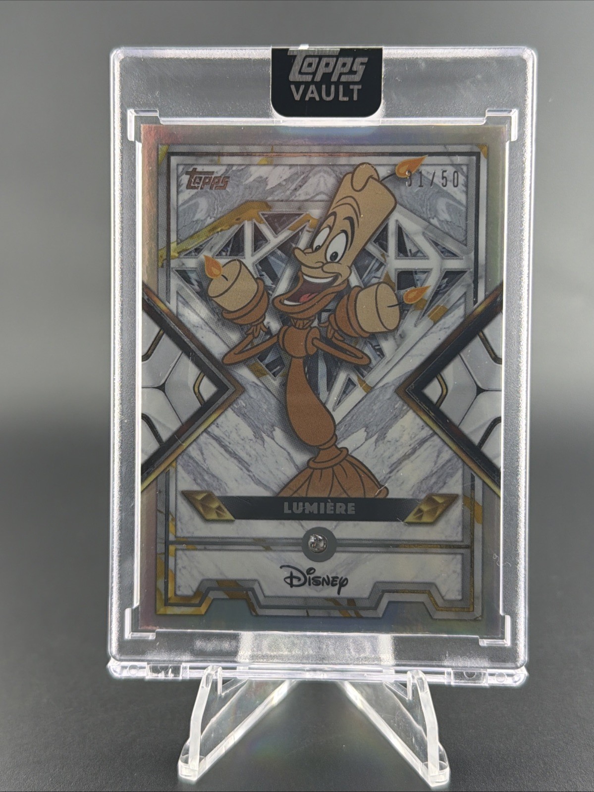 2026 Topps Disney Vault Lumière Diamond /50