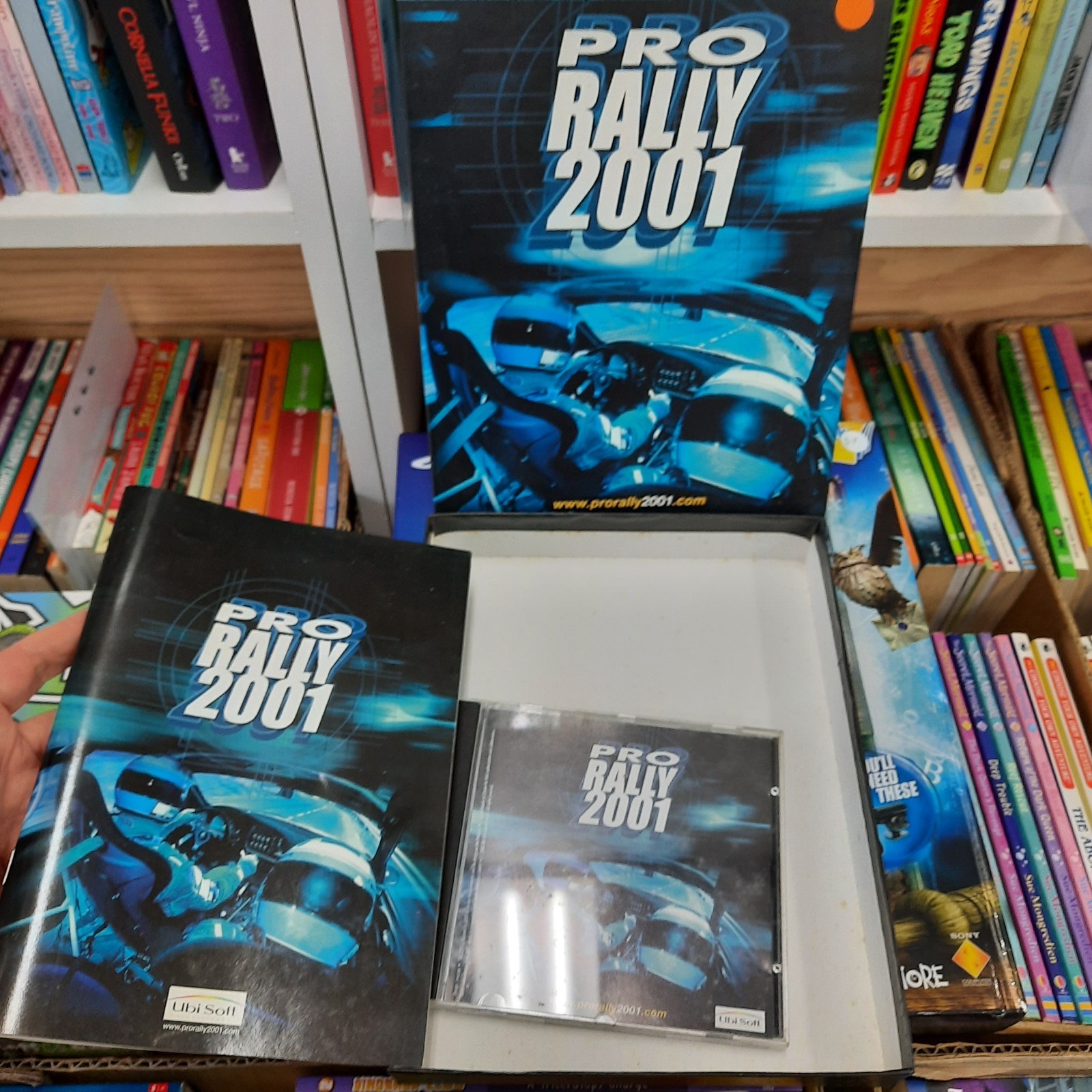 Windows PC Big Box Game Pro Rally 2001 Game Disc Manual Jewel Case OG Box