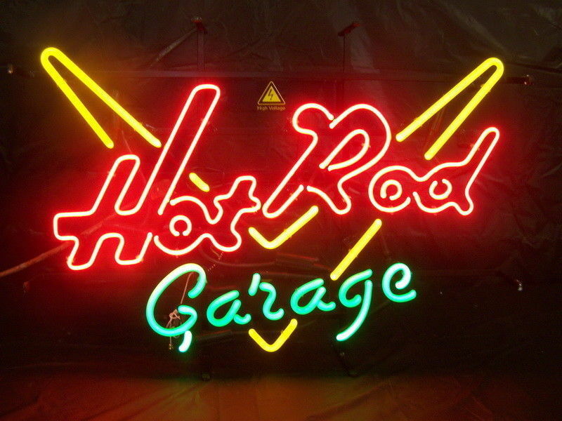 New Hot Rod Garage Neon Light Sign 20