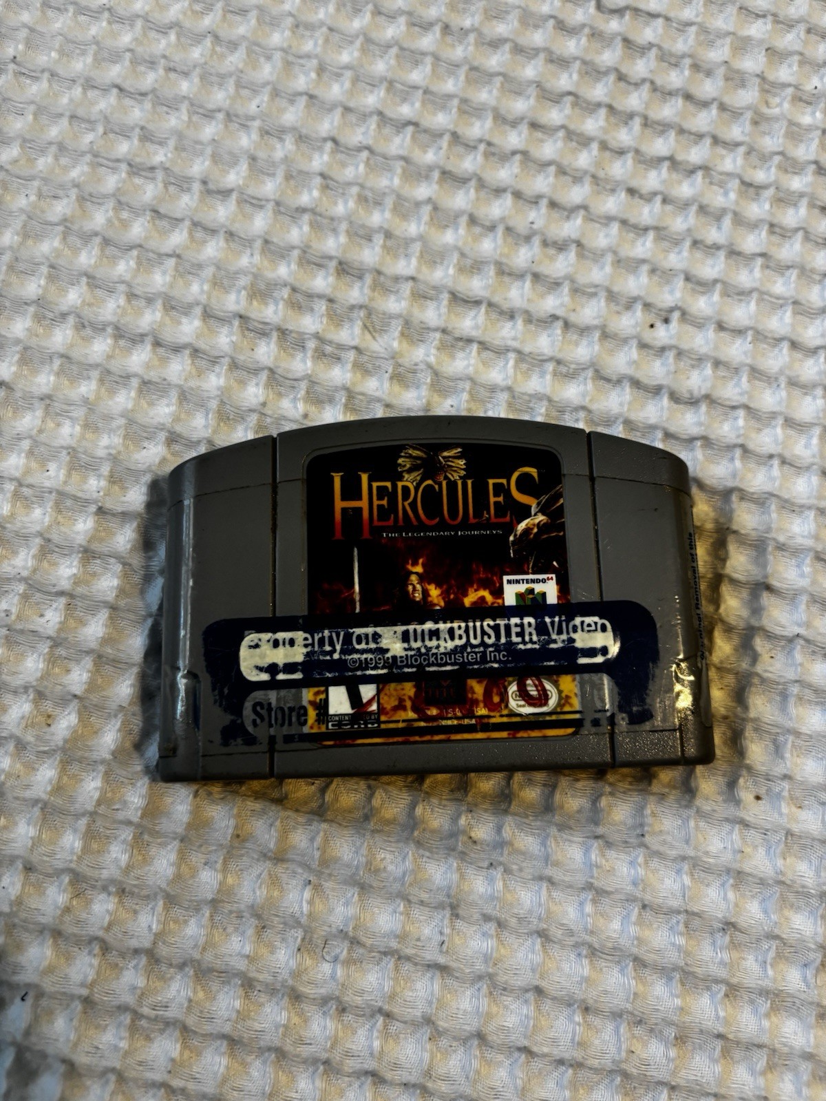 Hercules: The Legendary Journeys for Nintendo 64 - Cartridge Only Rental Copy