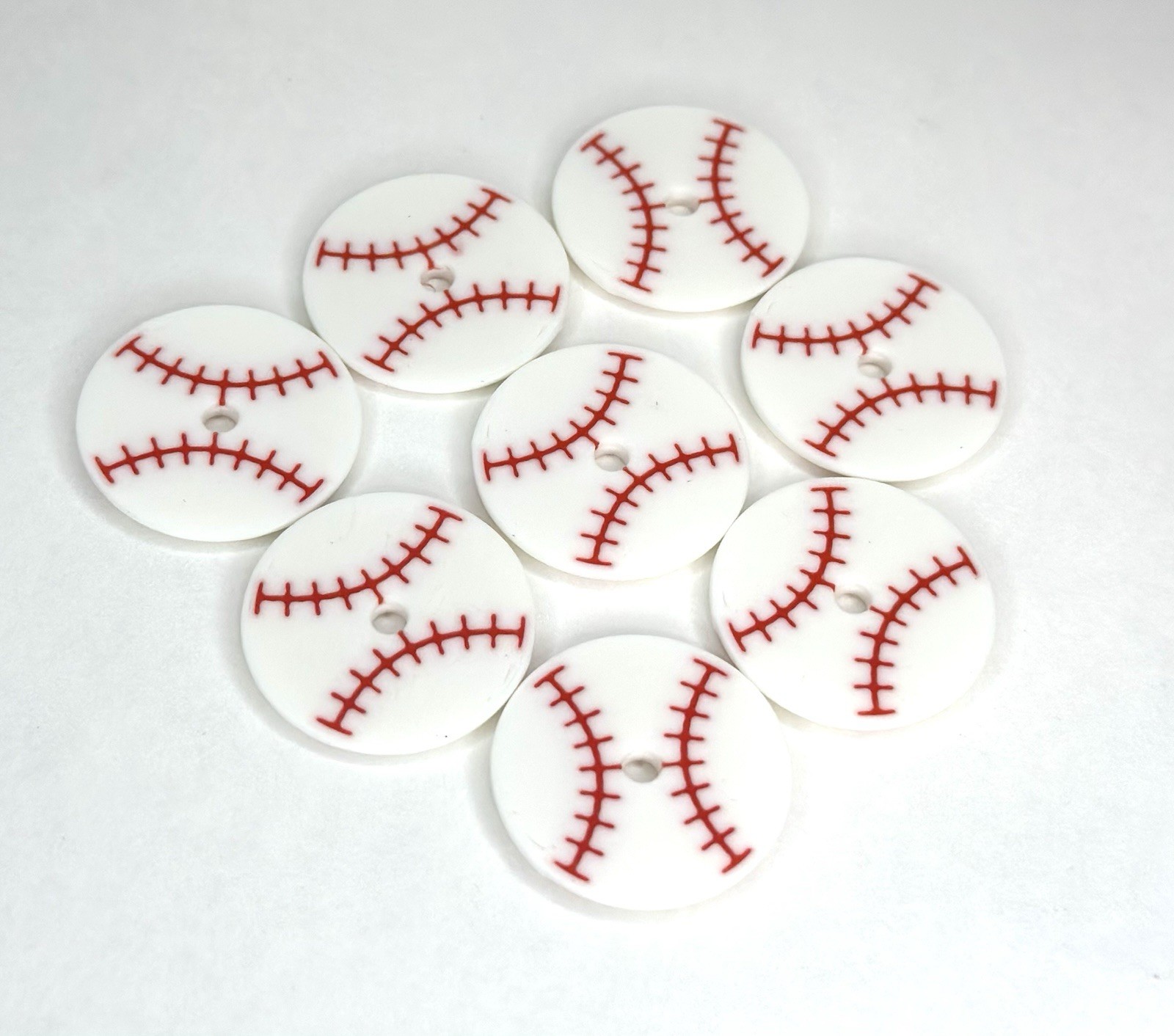 8pc - Gottlieb Pinball Baseball Targets - Batter Up/Baseball EM Machine Replicas