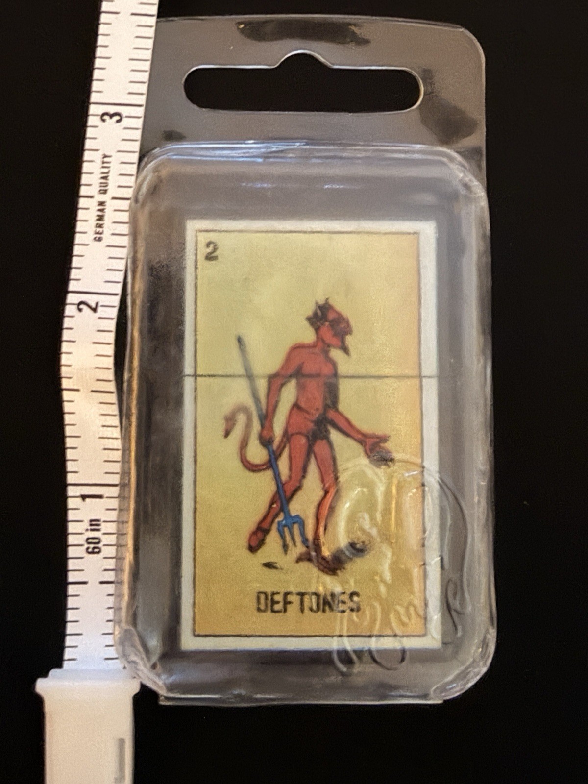 Deftones Devil Graphic Pocket Lighter Blister Pack ©2003 C&D Visionary Inc