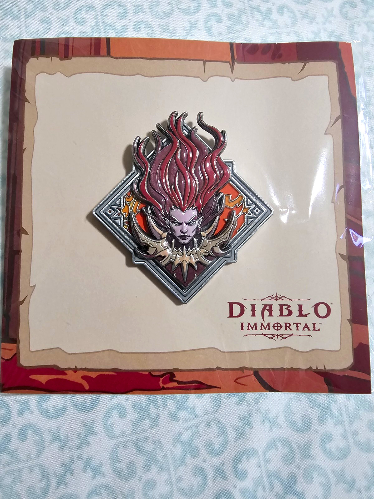 Diablo Andariel BlizzCon Collectible Pinback Enamel Pin