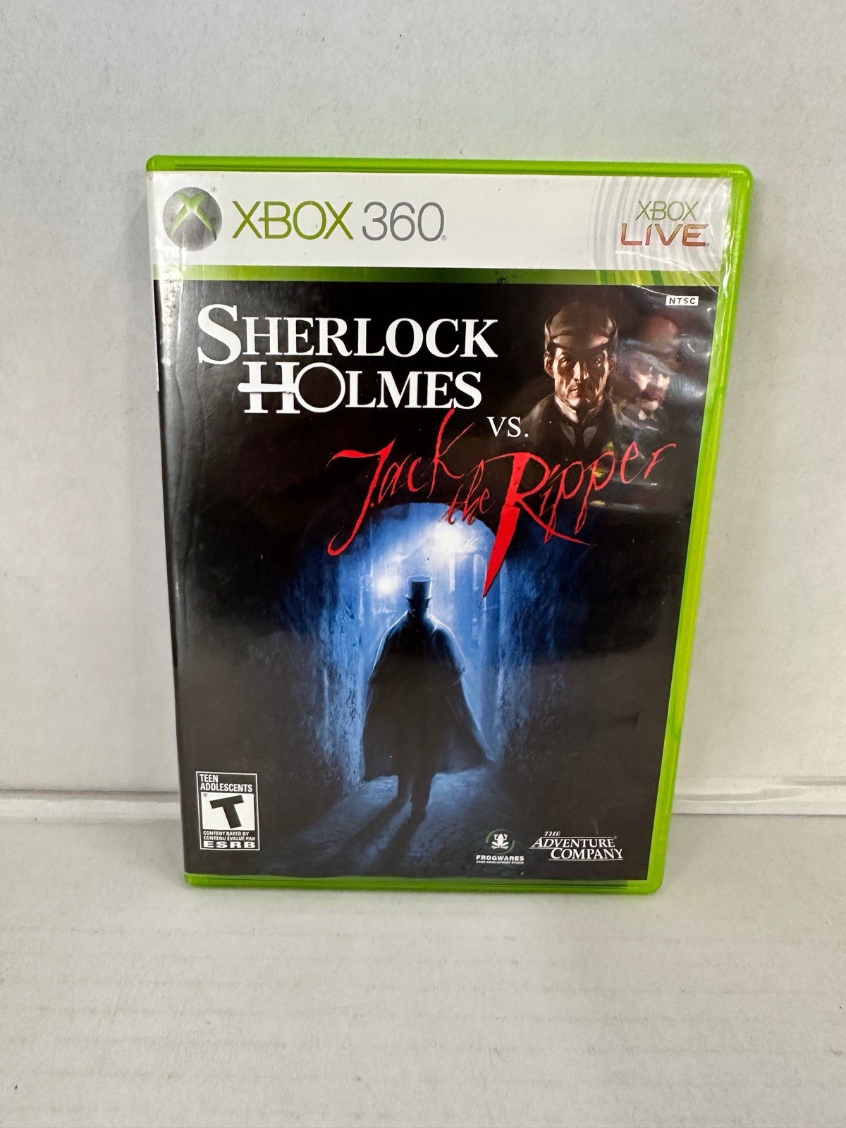 Sherlock Holmes vs. Jack the Ripper (Microsoft Xbox 360, 2010) CIB Untested 