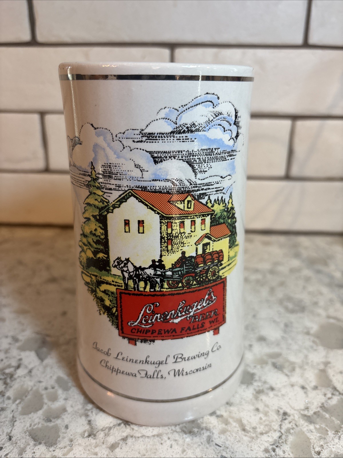1991 Leinenkugel\'s Limited Edition Beer Stein/Mug Only 2000 Made