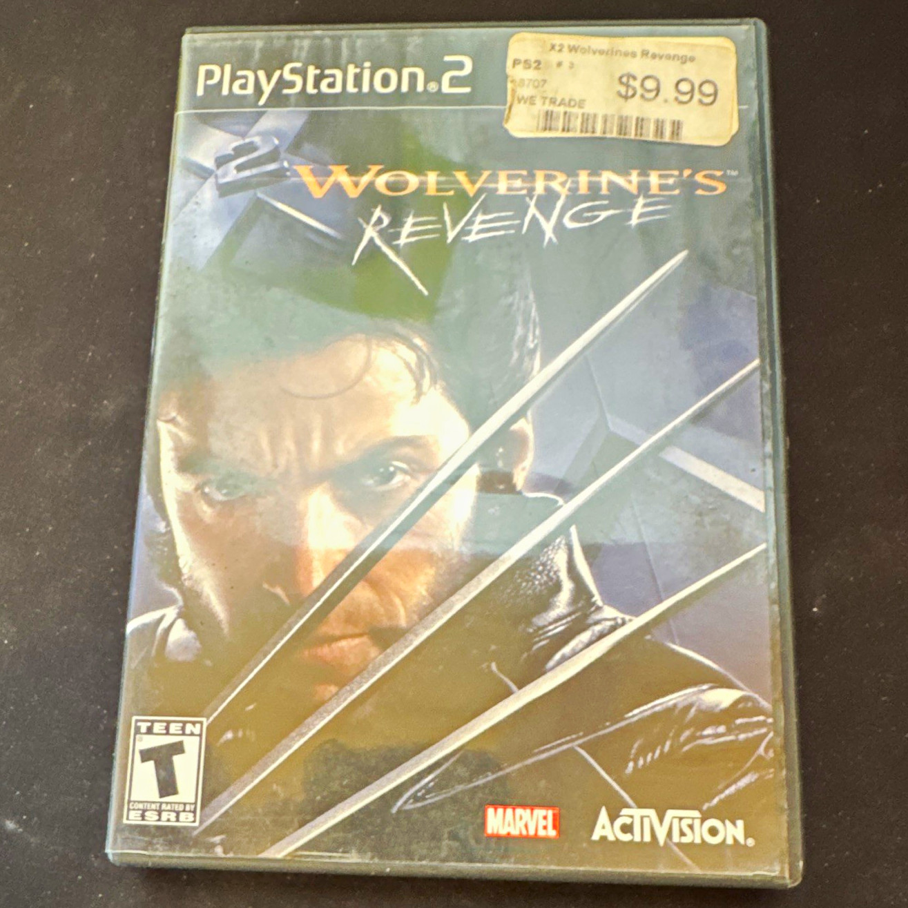 Activision X2: Wolverine\'s Revenge X-Men (Sony PlayStation 2, PS2) T Manual