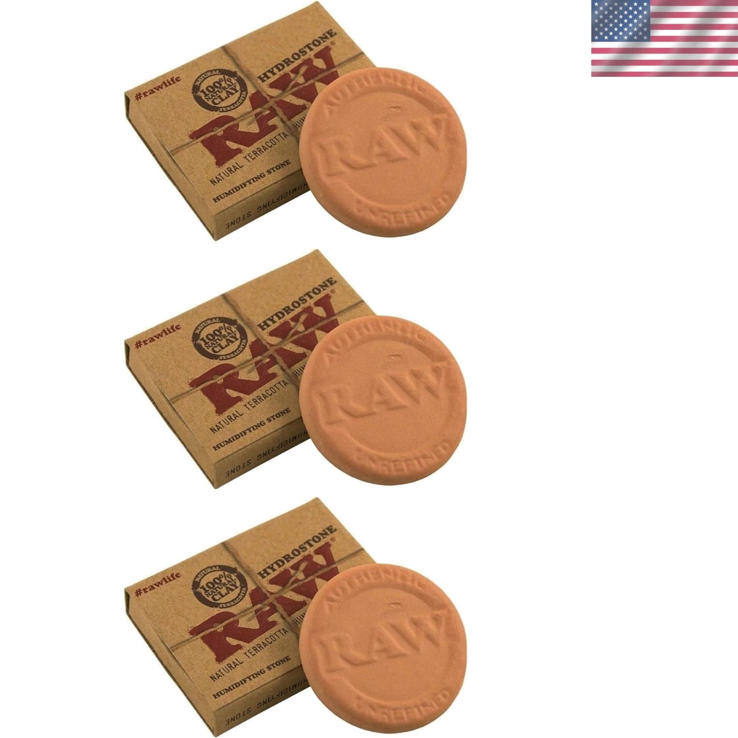 3PCS Raw Hydrostone Natural – Mineral Stones for Humidity Control