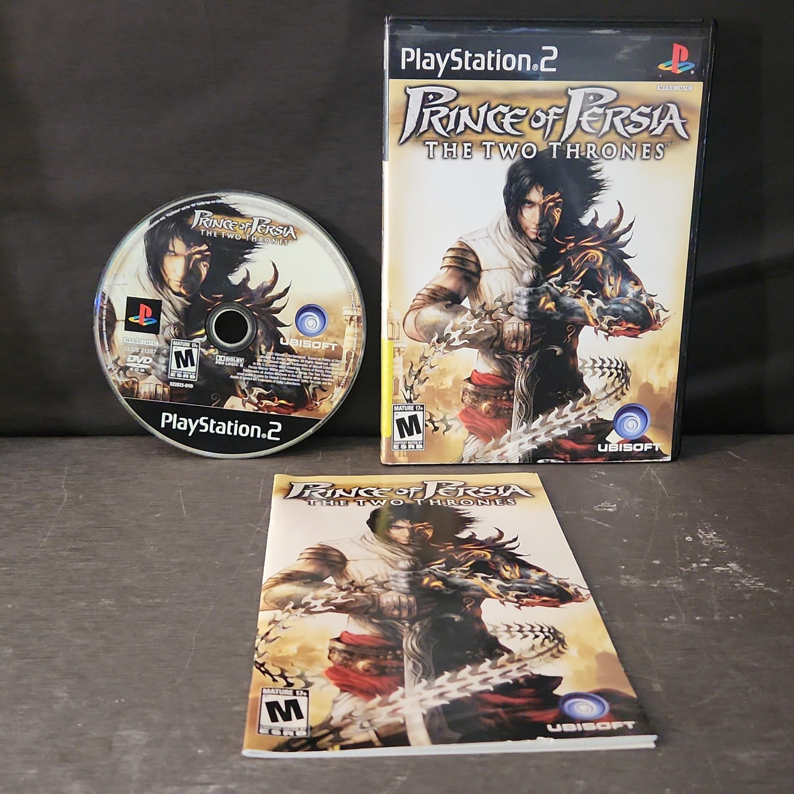 Prince Of Persia The Two Thrones Sony PlayStation 2 PS2 Game CIB