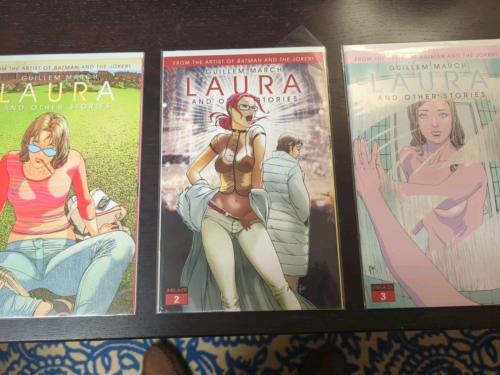 Laura #1-3 Complete Set  (2021 Ablaze) Guillem March VF/NM