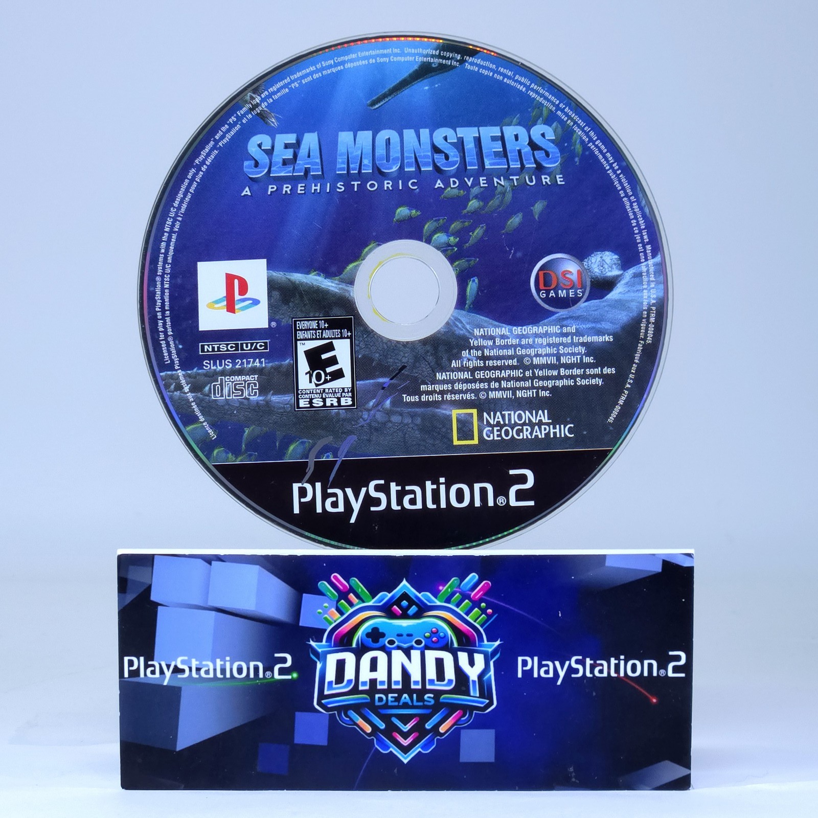 Sea Monsters Prehistoric Adventure PS2 - PlayStation 2