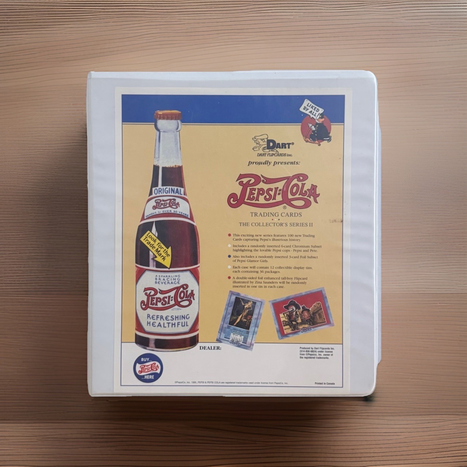 Vintage Pepsi-Cola Trading Cards The Collector’s Series 1994 By Dart 397 Cards