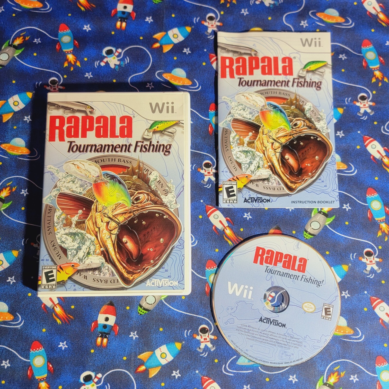 🔴Rapala Tournament Fishing (Nintendo Wii, 2006) Complete