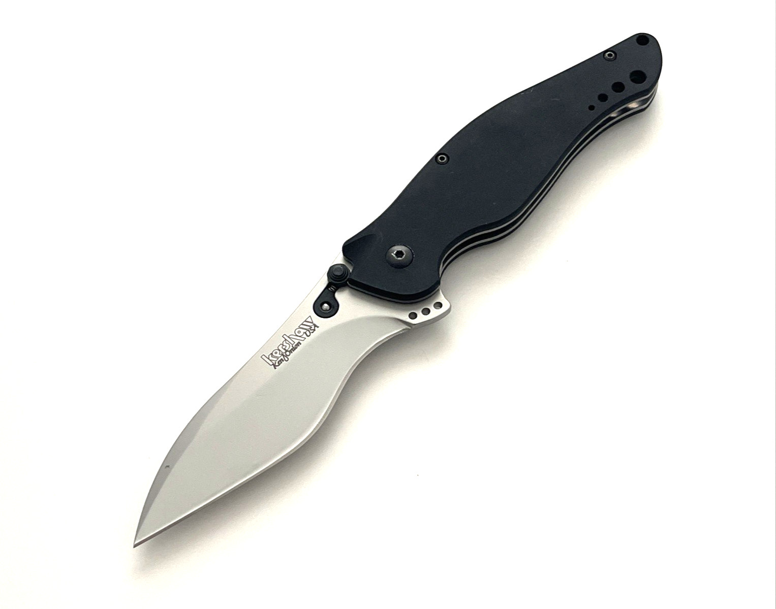 Kershaw 1595ALBLK Speed Bump Folding Knife Aluminum Handle USA 2007