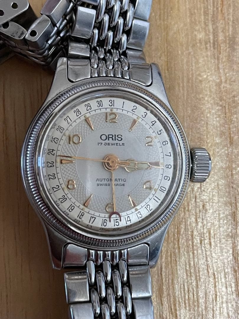 ORIS Pointer Date Big Crown Automatic 30mm Women's Watch Stainless Steel Used