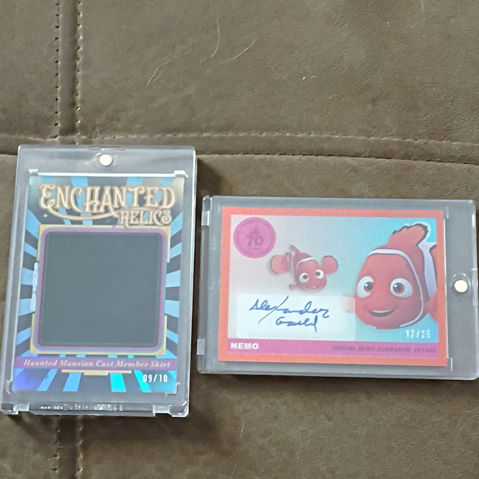 Topps 2025 Disneyland 70th Finding Nemo Lot (2) Alexander Gould Auto 17/25