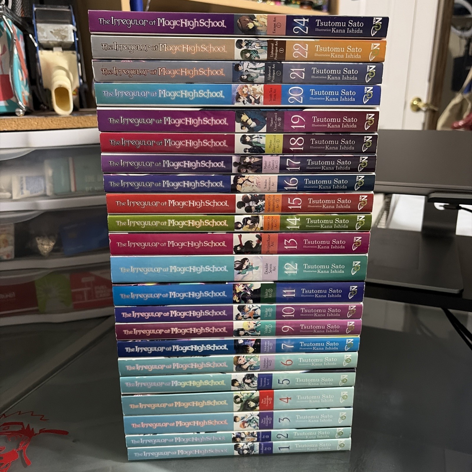 The Irregular At Magic High School Light Novel English Volume 1-24 Set Lot Read*