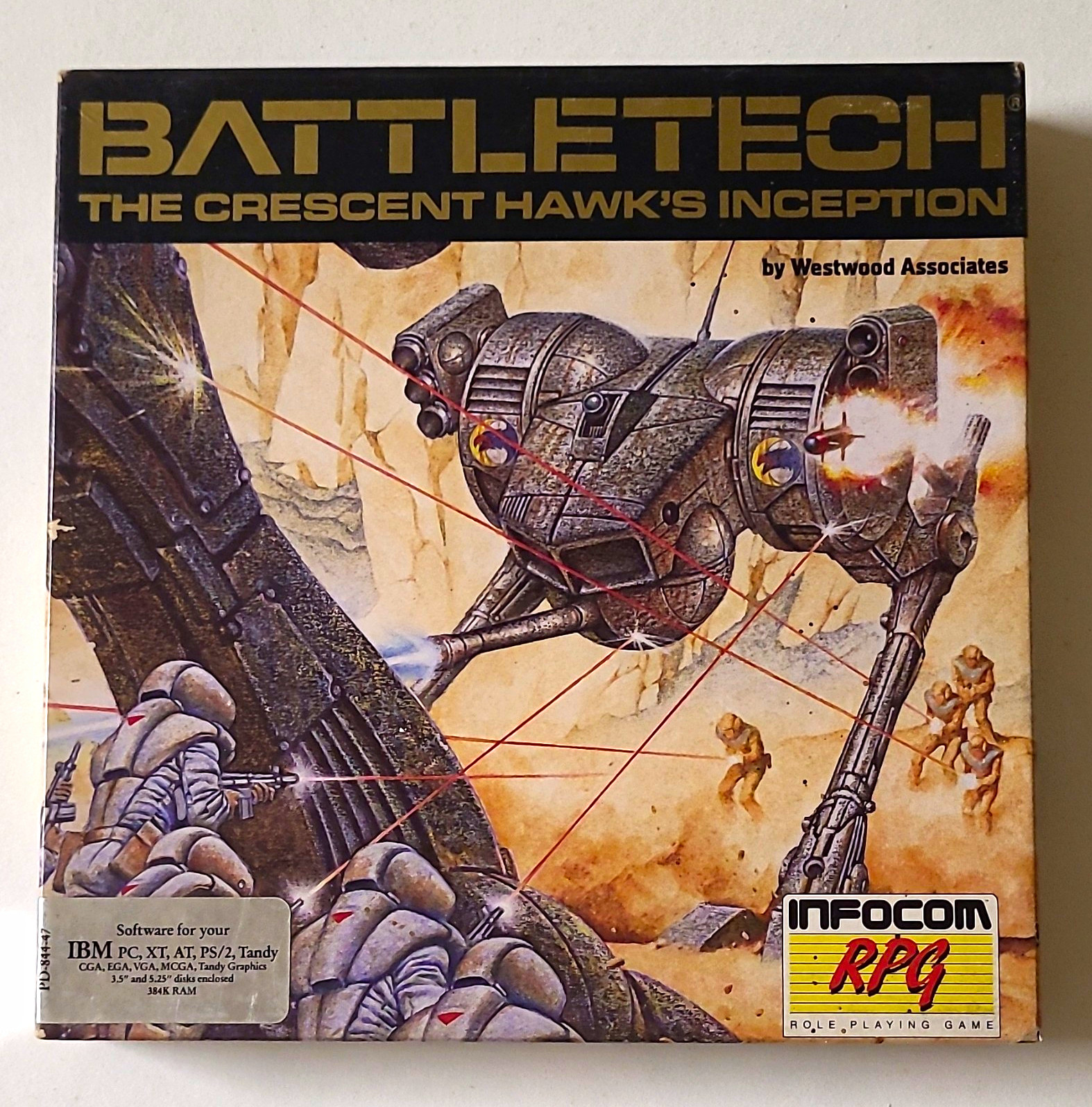 Infocom BattleTech The Crescent Hawk's Inception Complete Game PC English