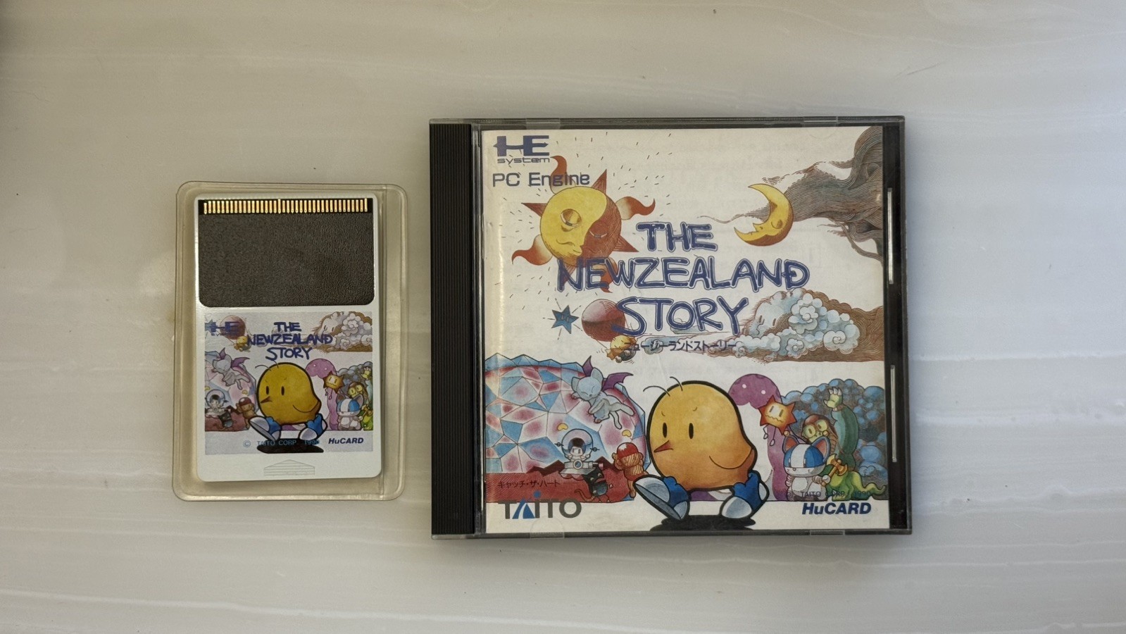 The New Zealand Story (PC Engine, 1991) Authentic & CIB Tested