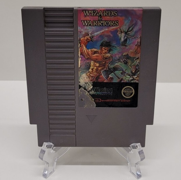 Wizards and Warriors [5 Screw] - NES Nintendo - Rare Tested Working 👍 Vintage 