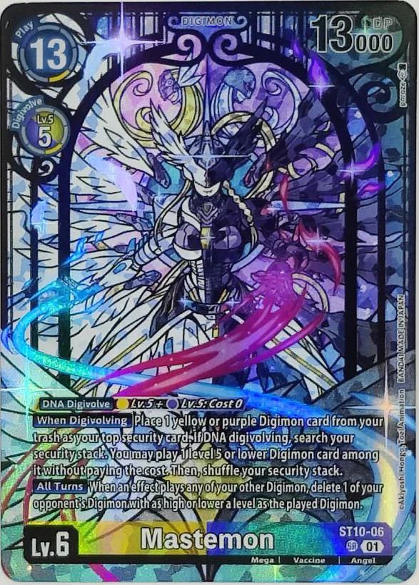 Mastemon [ST10-06] (Alternate Art Promo) Digimon [Premium Heroines Set Ver.2]