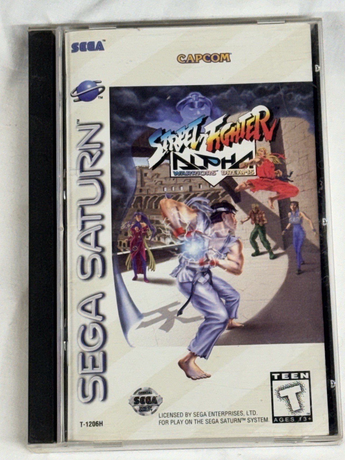 Street Fighter Alpha: Warriors' Dreams (Sega Saturn, 1996) COMPLETE