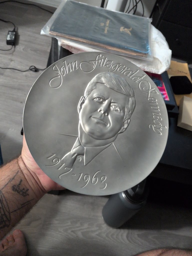 John F. Kennedy Commemorative Plaque