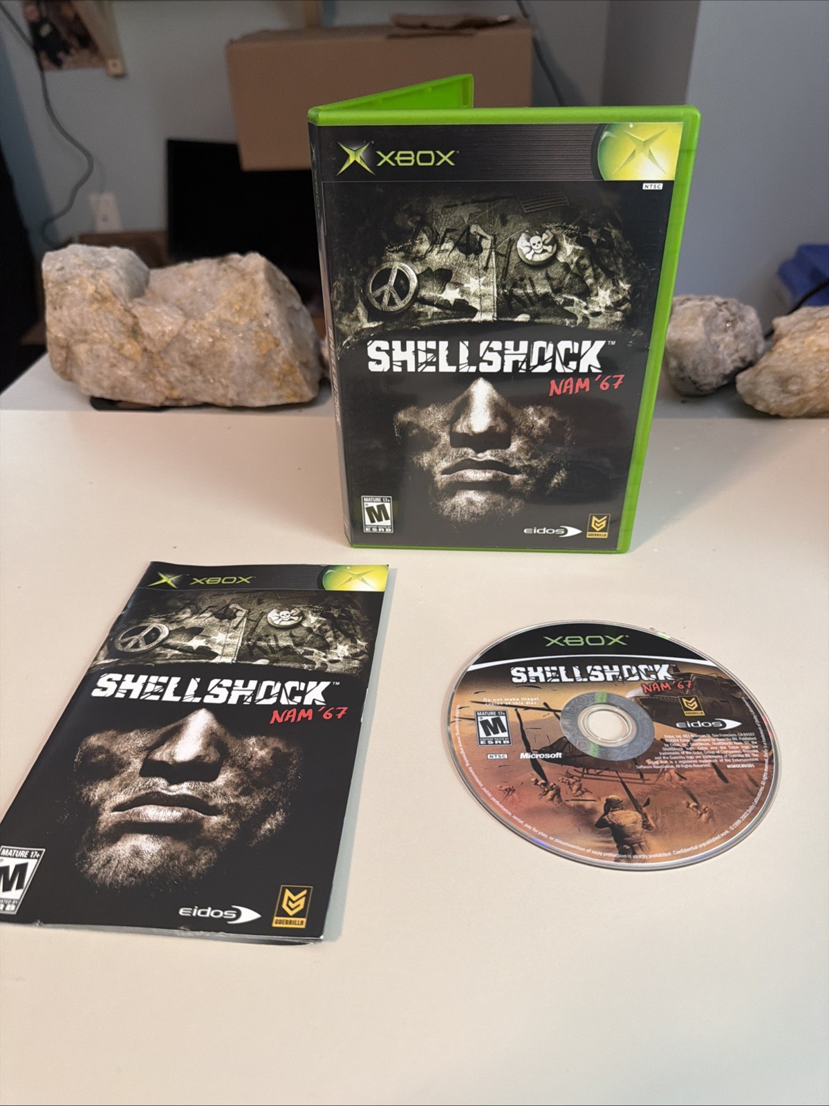 ShellShock: Nam '67 (Microsoft Xbox, 2004). Tested. CIB W/ Reg Card. Near Mint