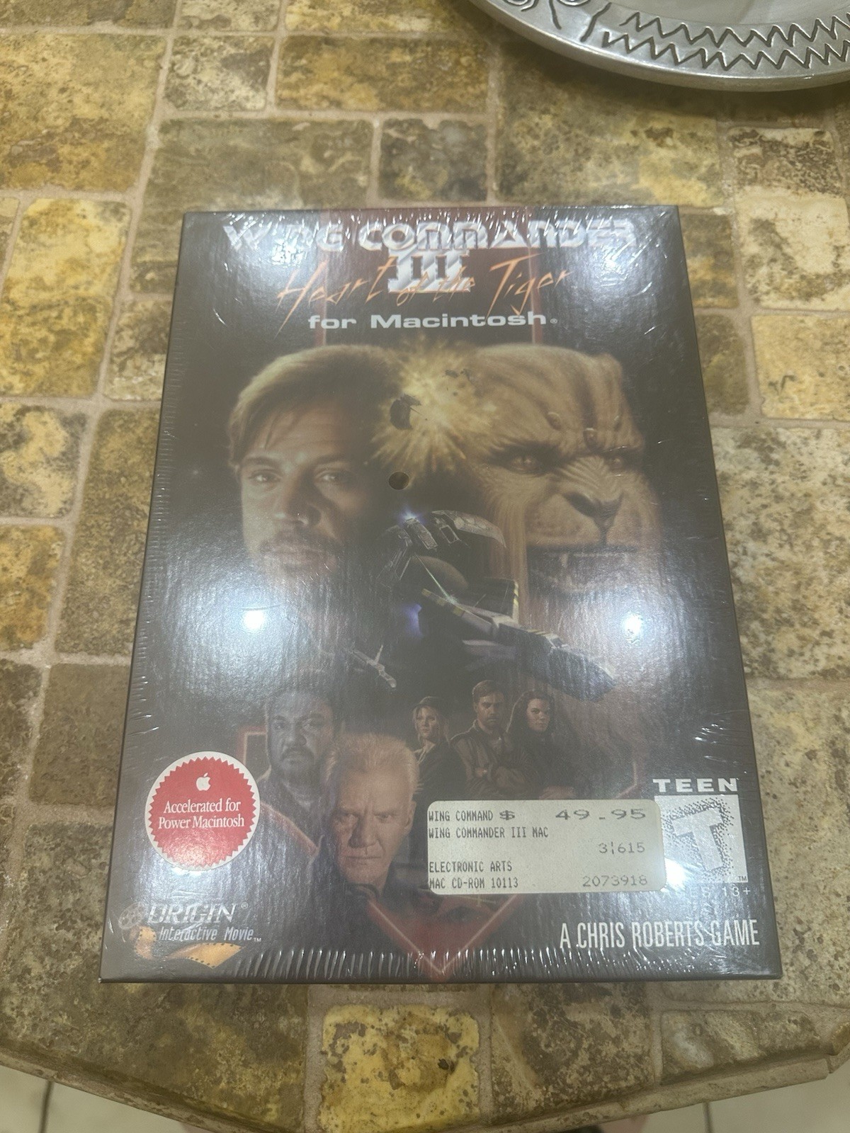 Wing Commander III Heart of the Tiger Origin MAC Factory Sealed