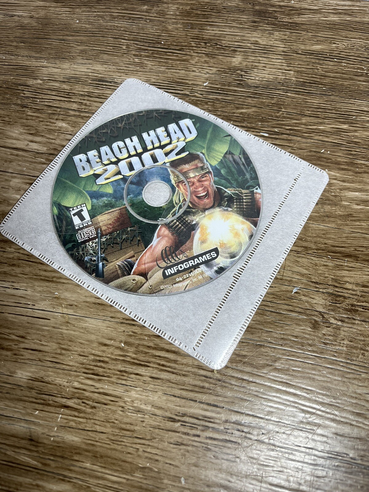 Beach Head 2002 (PC, 2001) CD-ROM Infogrames- Disk  Only