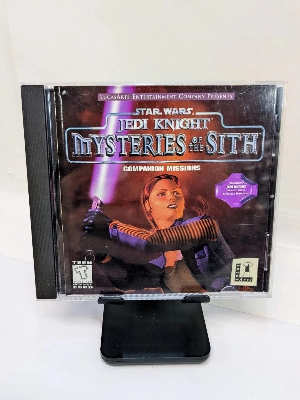 STAR WARS JEDI KNIGHT MYSTERIES OF THE SITH COMPANION MISSIONS ~ CD/PC Game