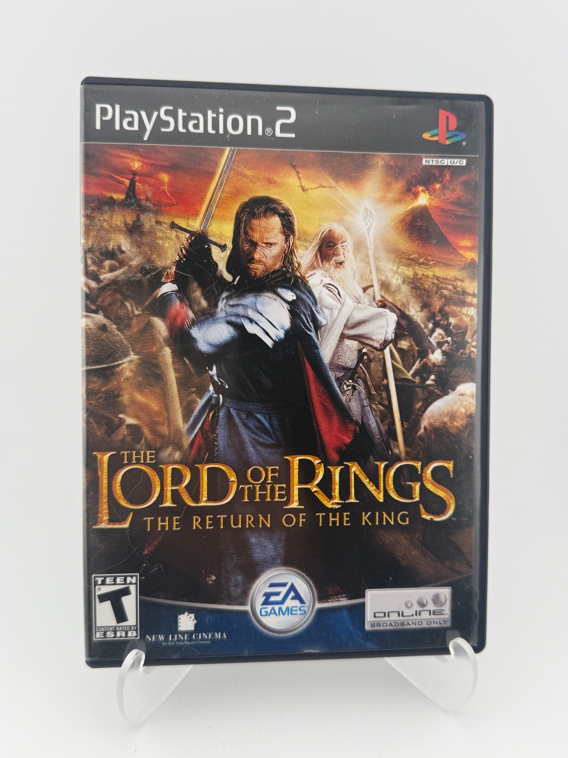 Lord of the Rings: Return of the King PlayStation 2 Video Game Multiplayer