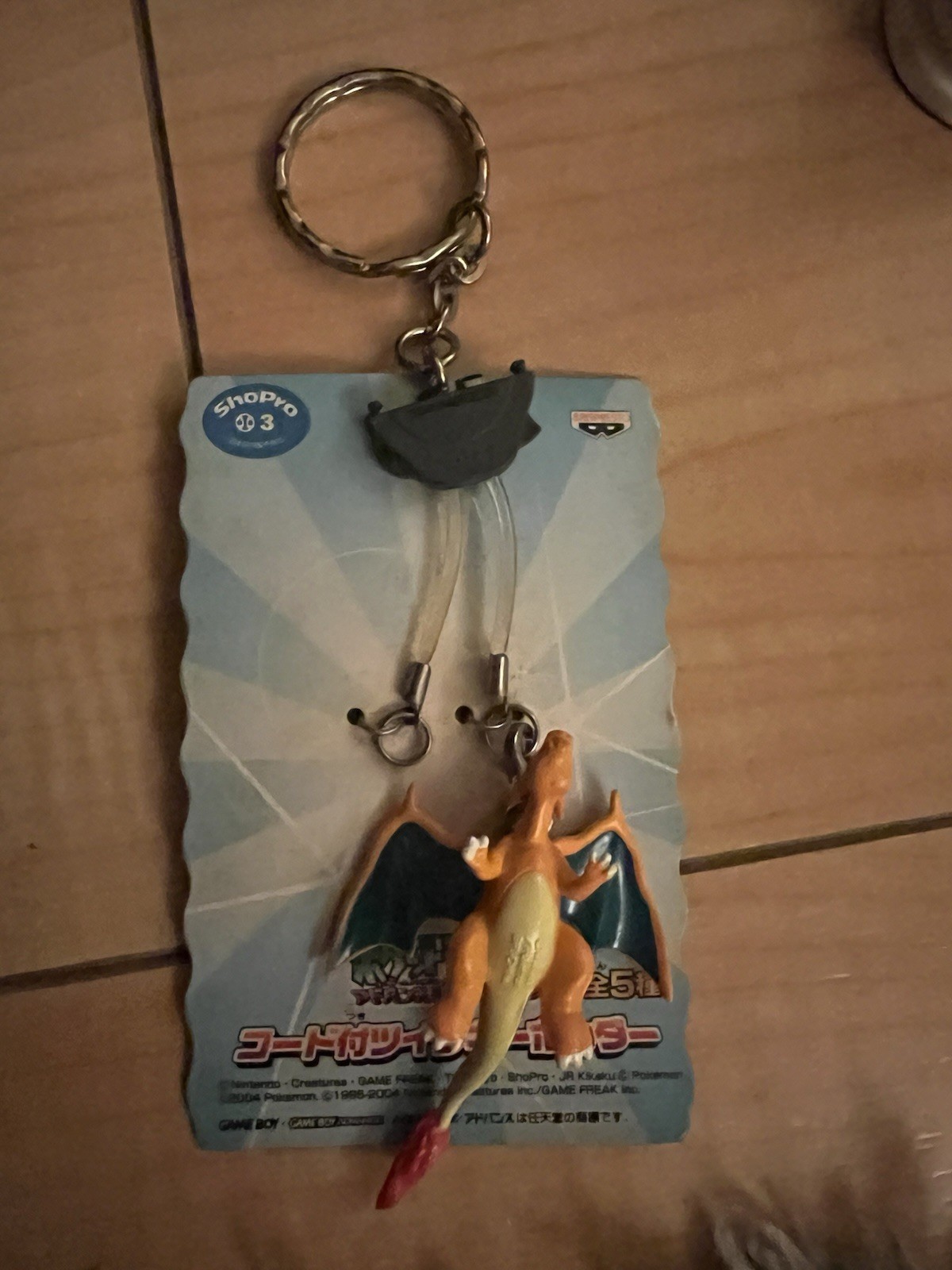 CHARIZARD GBA Keychain Pokemon Rare Mini Figure Vintage