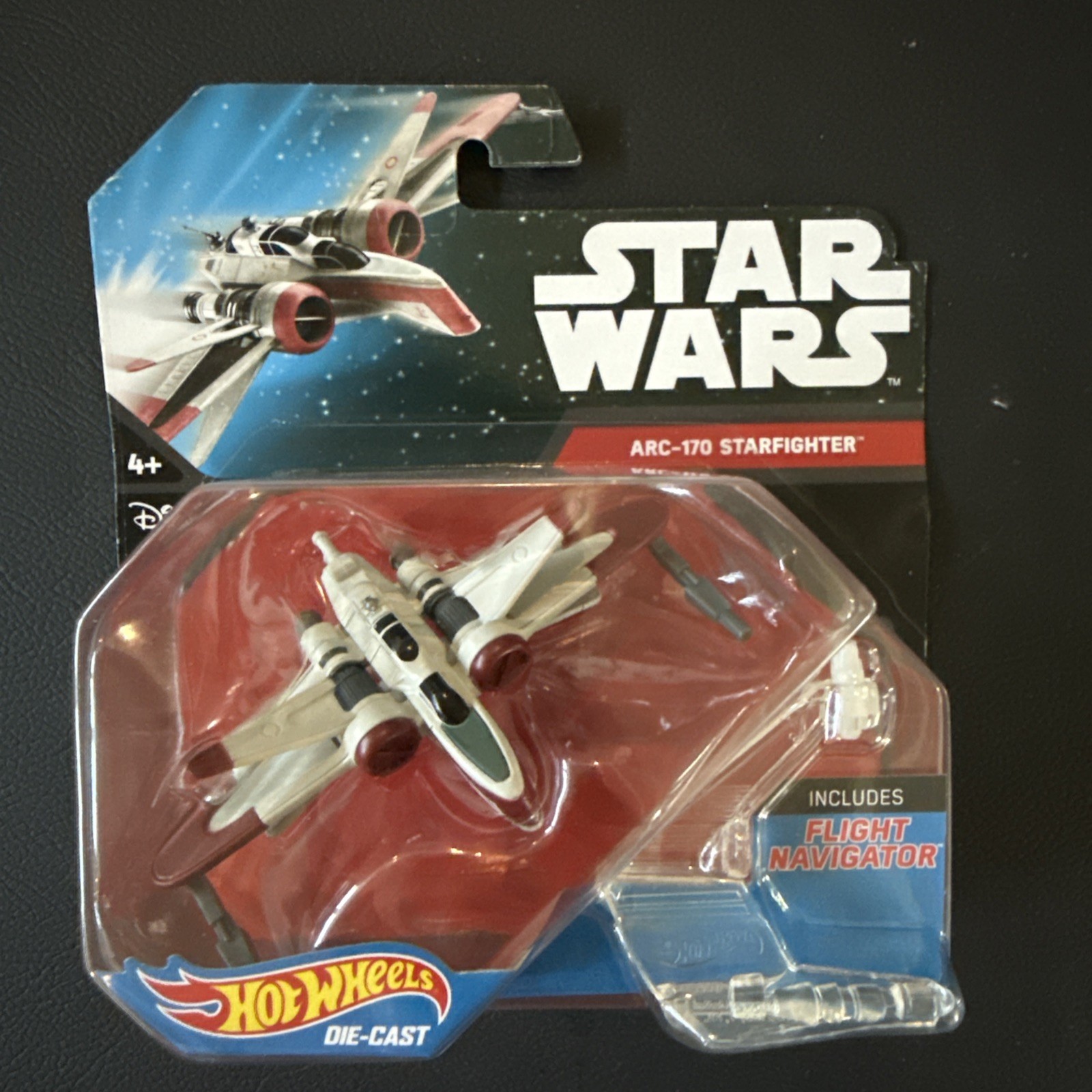 Star Wars Hot Wheels Starships Republic ARC-170 Starfighter #33 RARE