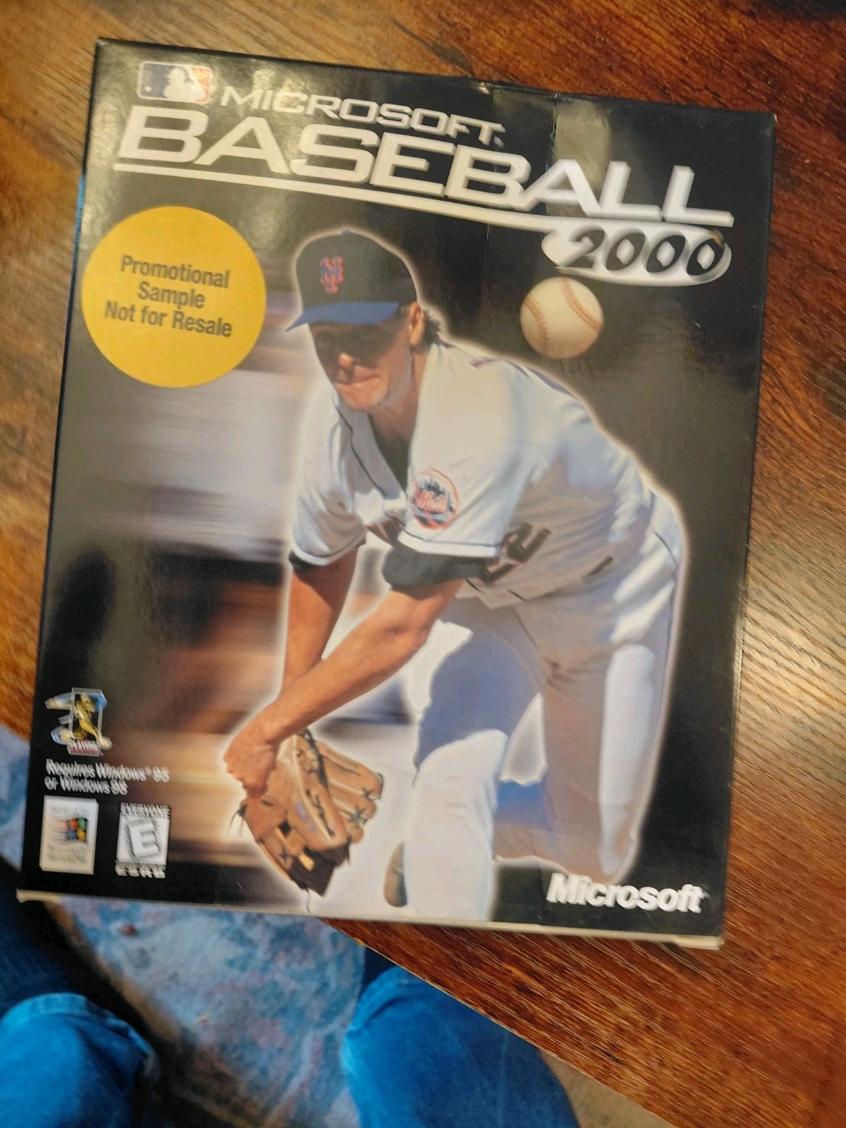 Microsoft Baseball 2000 PC Big Box WizBang Software Brand New Sealed