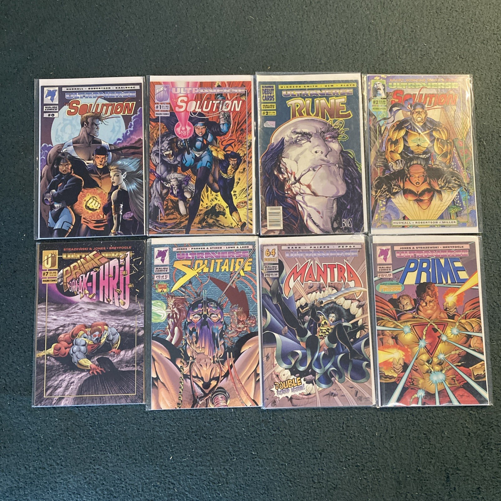Ultraverse Comics Lot Of 8 - Mixed Sets - Malibu Comics 